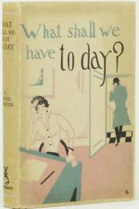 What shall we have today